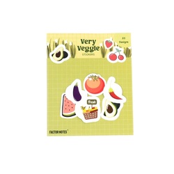 Factor Notes Very Veggie Stickers - Pack of 20 Designs FN5120